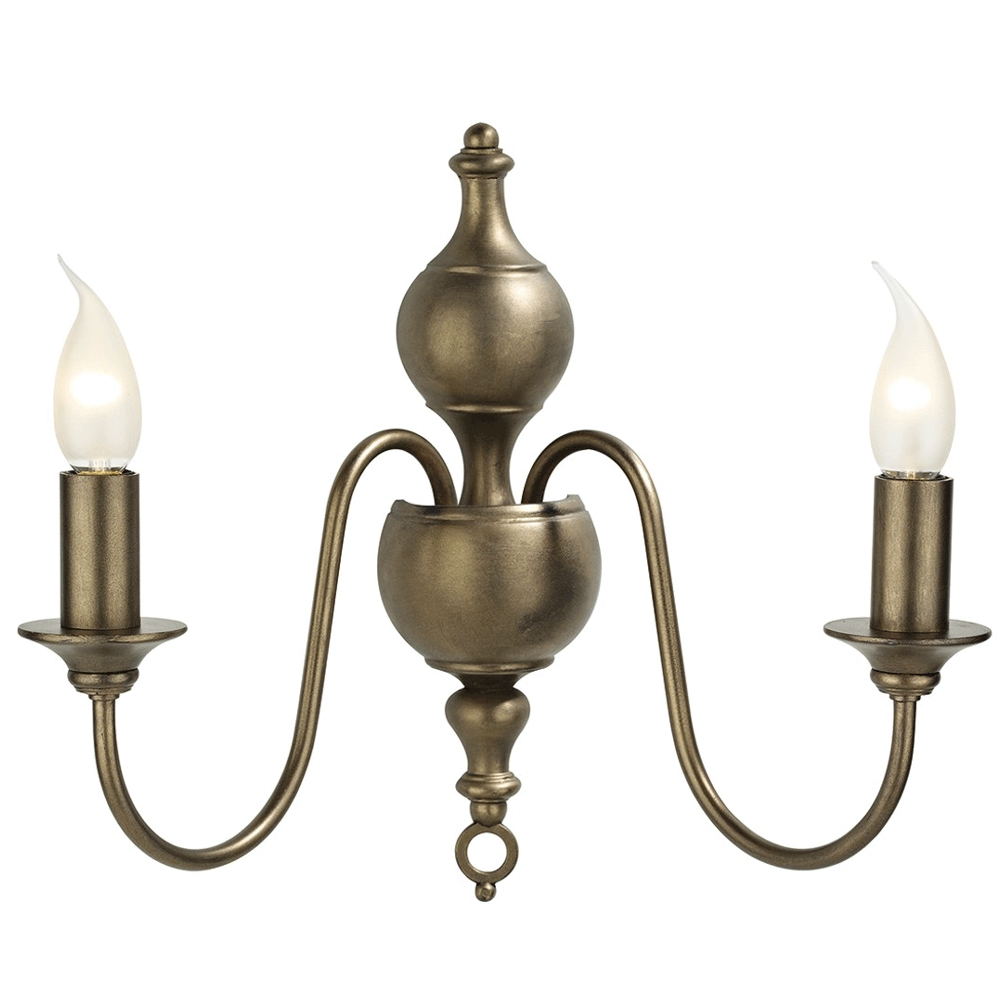 Flemish Bronze Wall Light