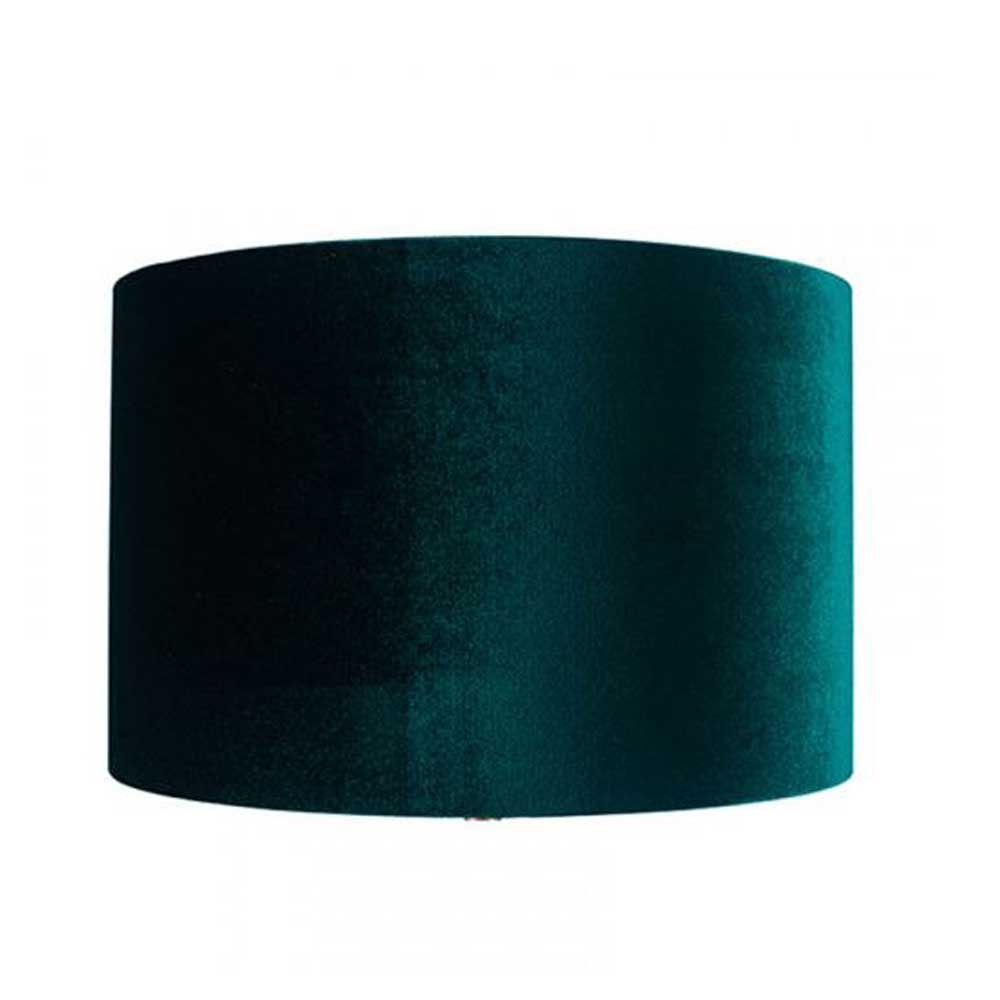 Velvet Drum Shade Green