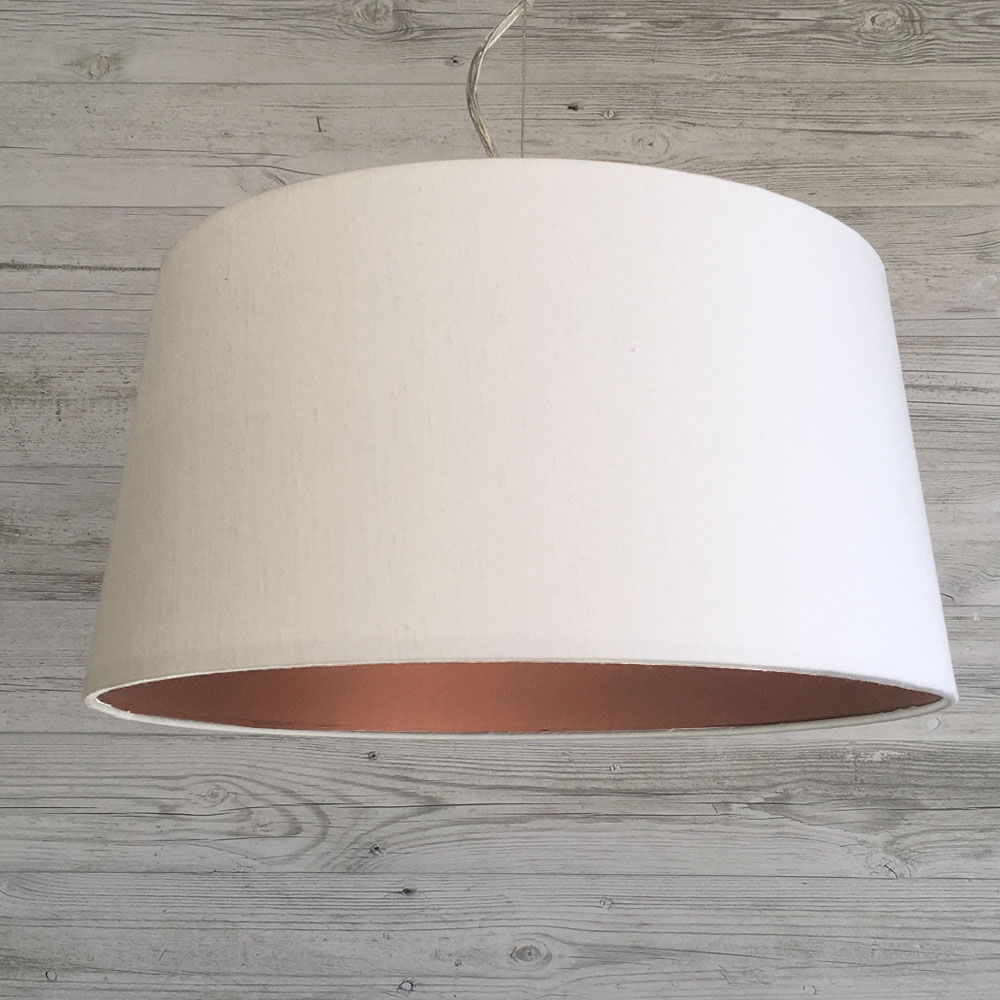 White & Copper French Drum