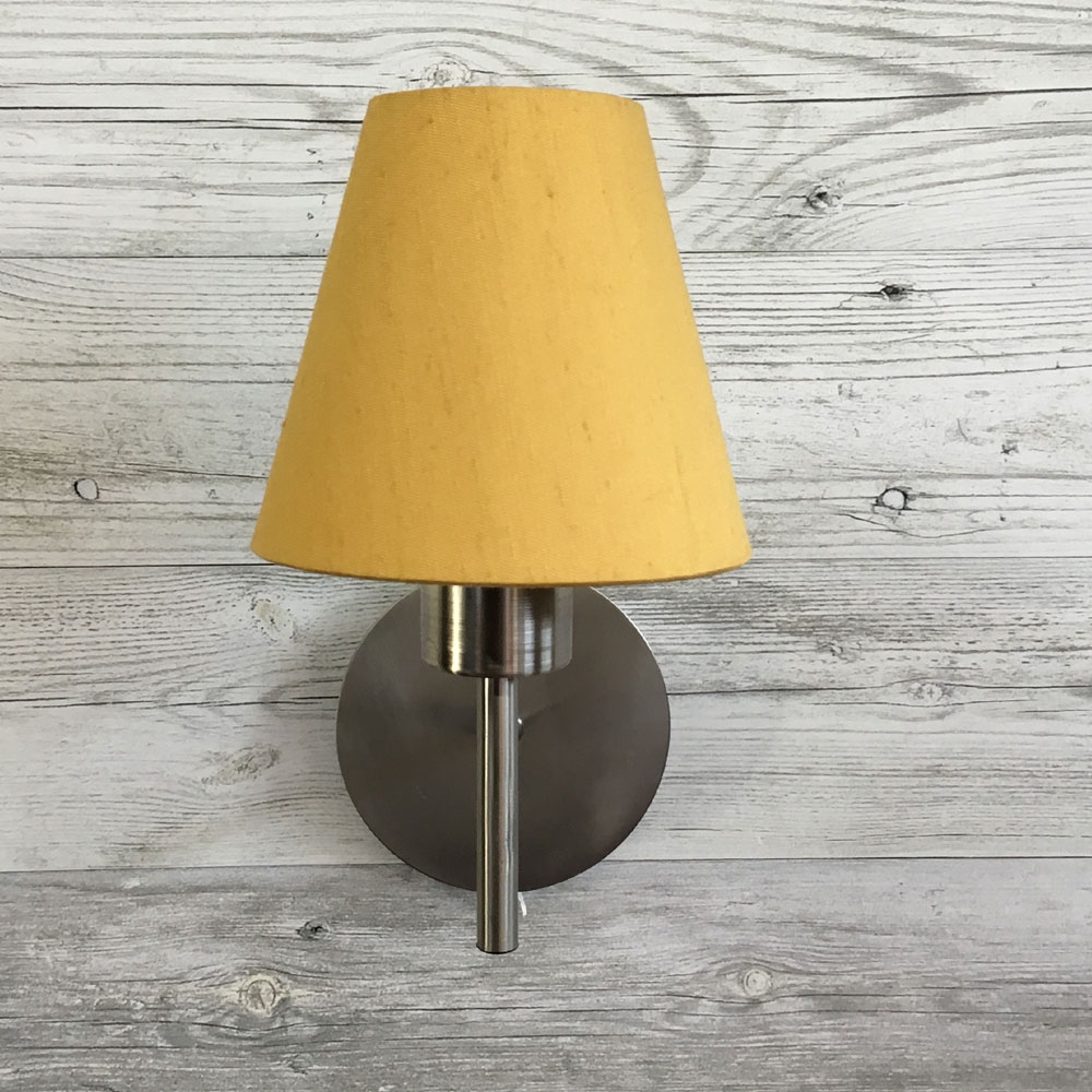 Candle Lamp Shade Gold