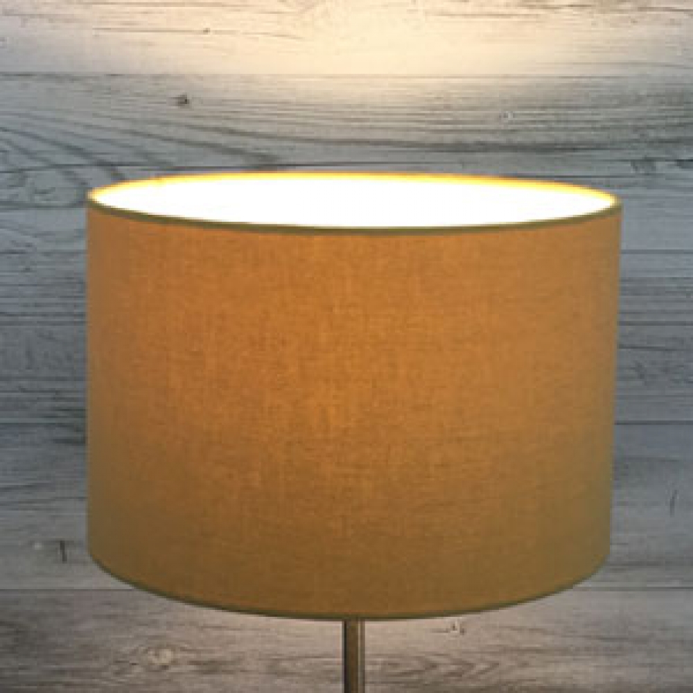 Aura Gold Drum Table Lampshade