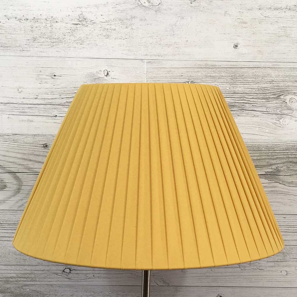 Gold Pleated Lampshade