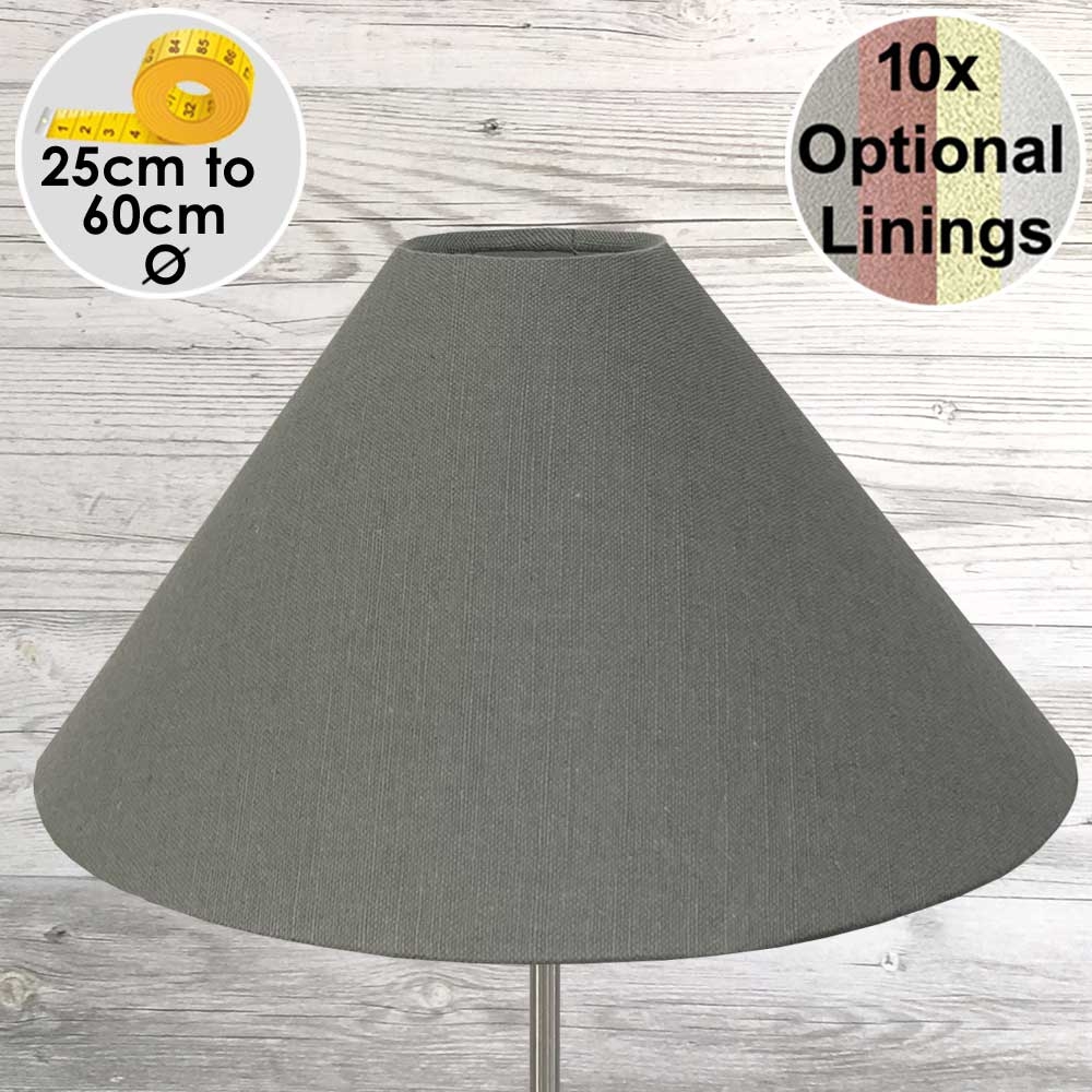 Coolie Lampshade Grey 