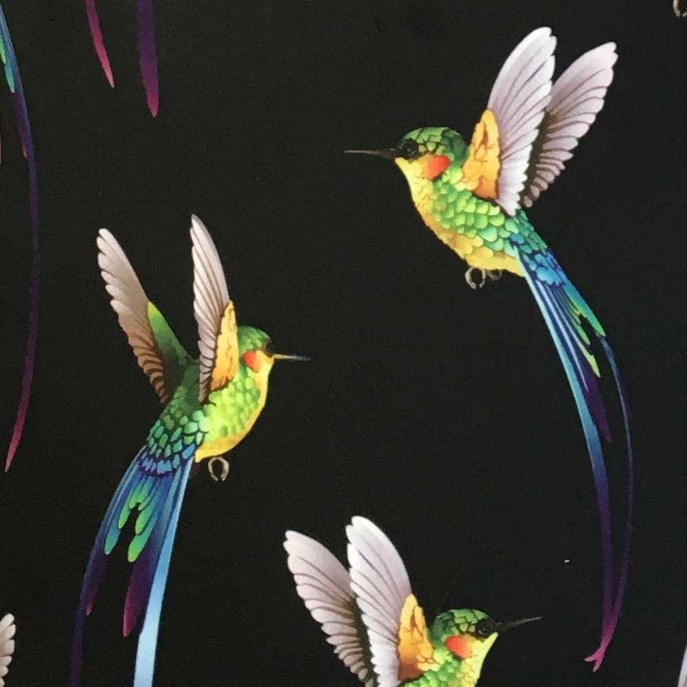 Hummingbird Lampshade Gold