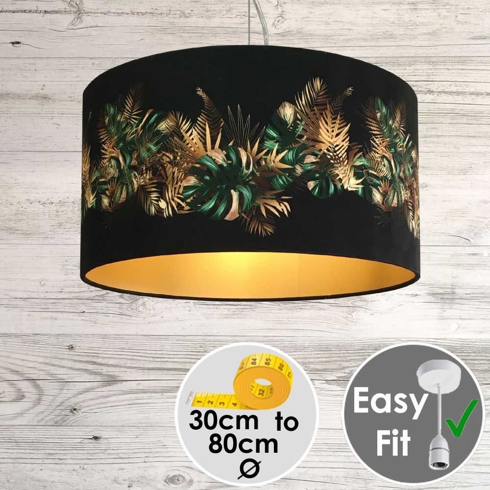 JUNGLE LEAF LIGHT SHADE GOLD