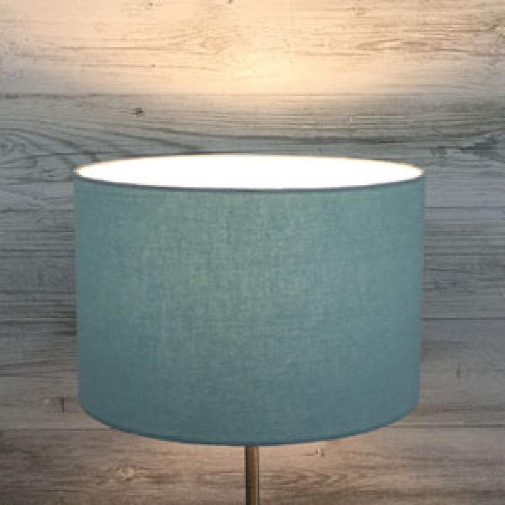 Aura Light Blue Drum Shade 