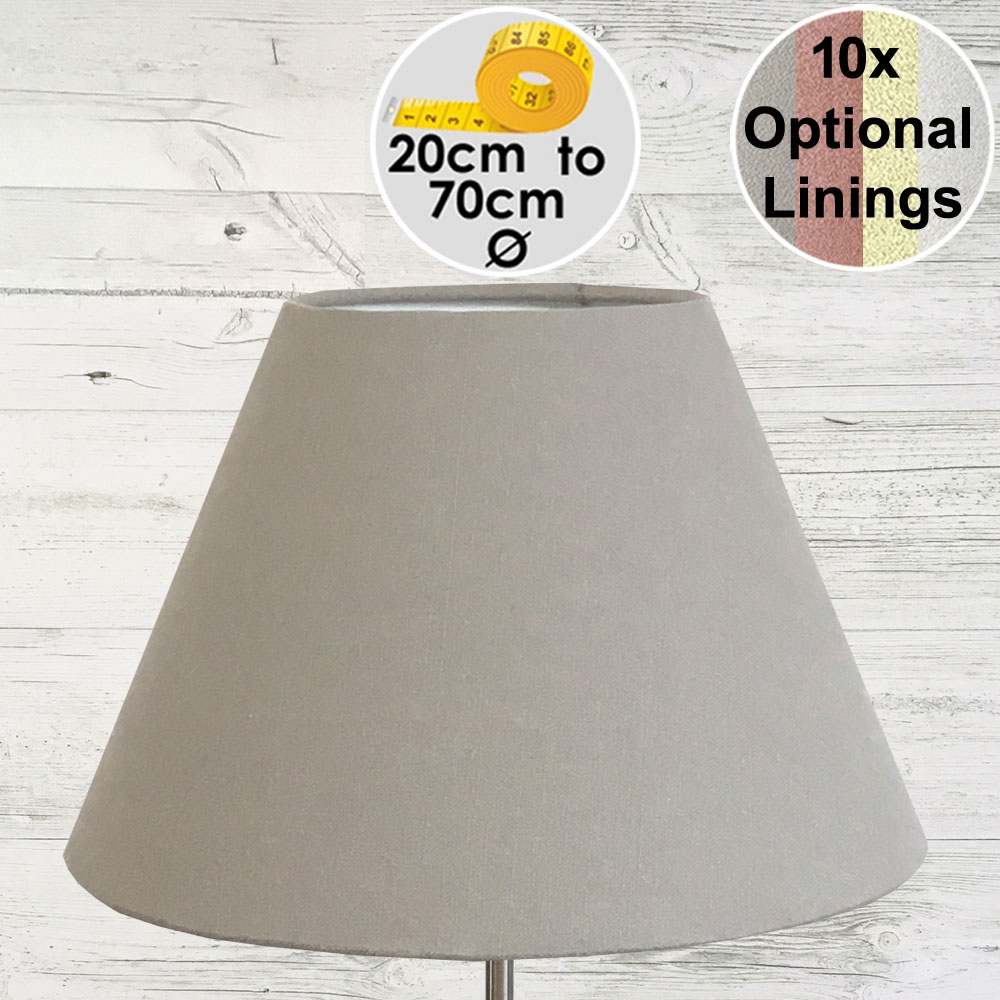 Bali Light Grey Empire Lamp Shade