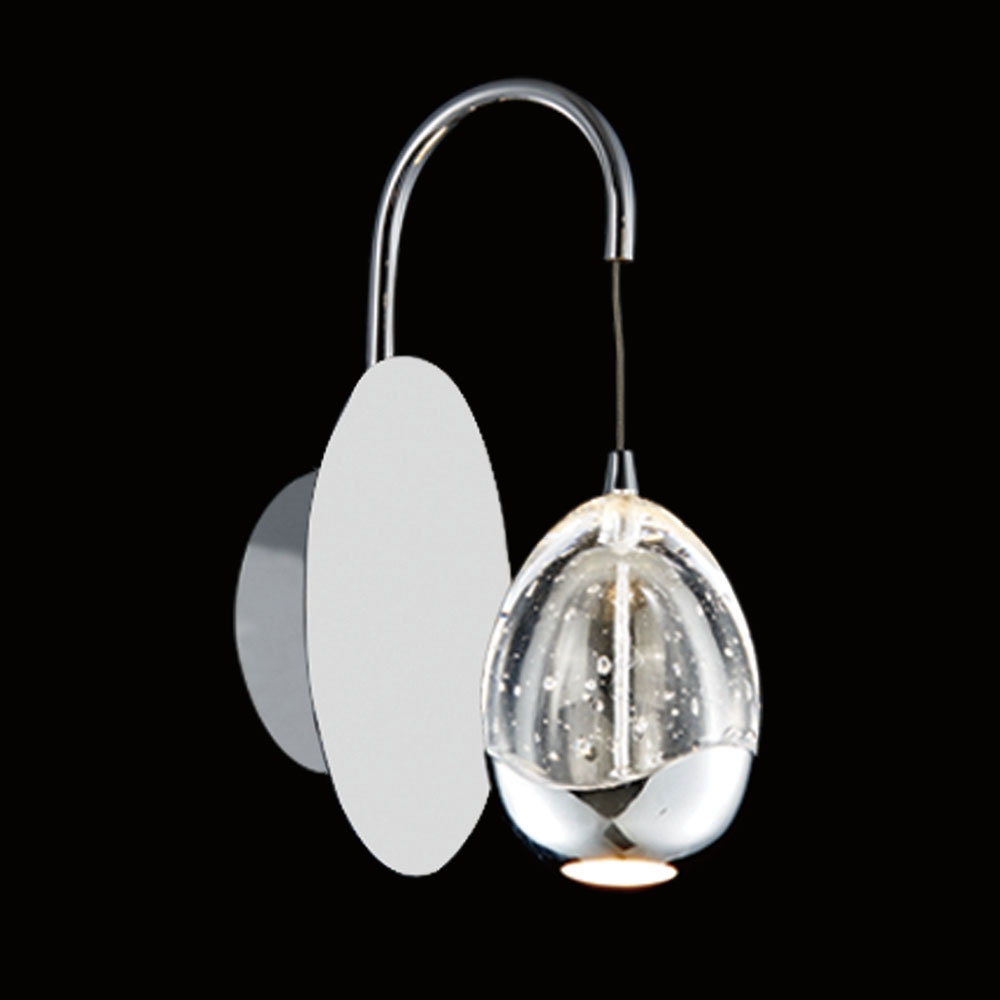 Terrene Single Wall Light Chrome