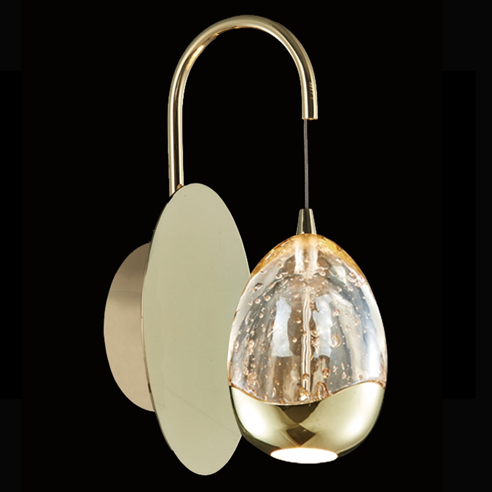 Terrene Single Wall Light Gold